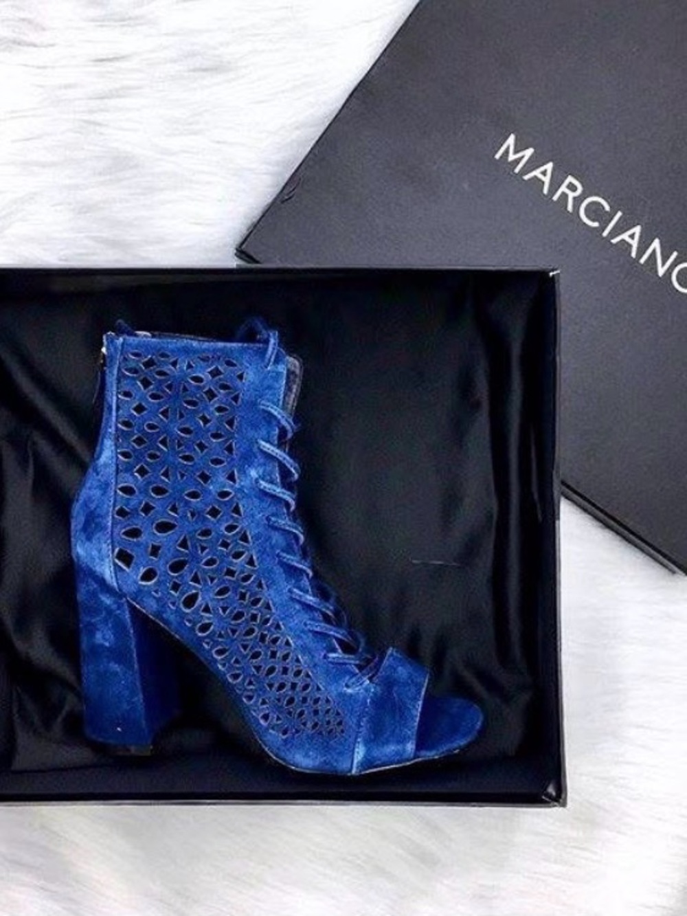 Marciano Blue Corinne Bootie